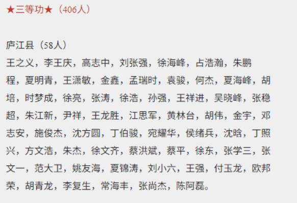 家鄉(xiāng)驕傲！廬江籍79名官兵立功受獎(jiǎng)！